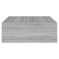 vidaXL Τραπεζάκι Σαλονιού Γκρι Sonoma 100x100x35εκ. Επεξεργασμένο Ξύλο