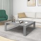 vidaXL Τραπεζάκι Σαλονιού Γκρι Sonoma 100x100x35εκ. Επεξεργασμένο Ξύλο