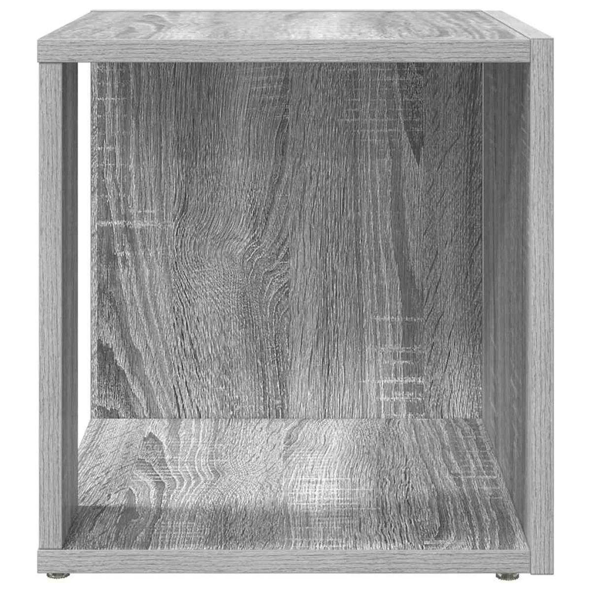 vidaXL Τραπέζι Βοηθητικό Γκρι Sonoma 33x33x34,5 εκ. Επεξεργασμένο Ξύλο
