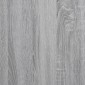 vidaXL Γωνιακό Έπιπλο Γκρι Sonoma 33x33x132 εκ. από Επεξεργ. Ξύλο