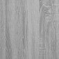 vidaXL Γωνιακό Έπιπλο Γκρι Sonoma 33x33x164,5 εκ. από Επεξεργ. Ξύλο