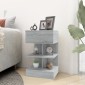 vidaXL Κομοδίνο Γκρι Sonoma 40 x 35 x 65 εκ. από Επεξεργασμένο Ξύλο