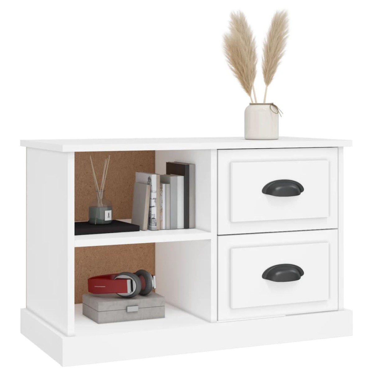 vidaXL Έπιπλο Τηλεόρασης Λευκό 73 x 35,5 x 47,5 εκ. Επεξεργασμένο Ξύλο