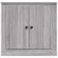 vidaXL Μπουφές Γκρι Sonoma 70x35,5x67,5 εκ. από Επεξεργασμένο Ξύλο