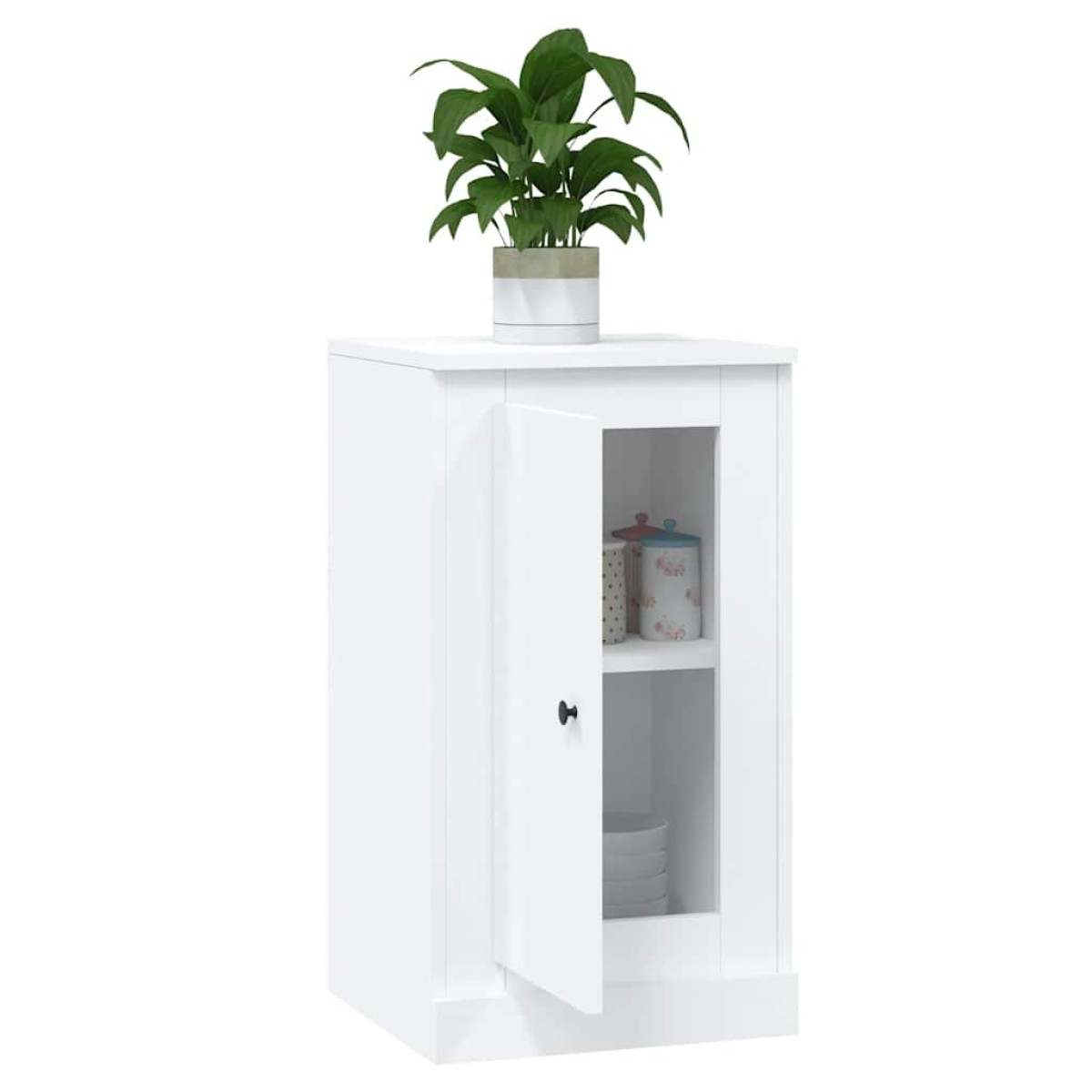 vidaXL Ντουλάπι Λευκό 37,5 x 35,5 x 67,5 εκ. από Επεξεργασμένο Ξύλο