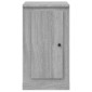 vidaXL Ντουλάπι Sonoma Γκρι 37,5 x 35,5 x 67,5 εκ. Επεξεργασμένο Ξύλο