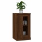 vidaXL Ντουλάπια 2 τεμ. Καφέ Δρυς 37,5x35,5x67,5 εκ Επεξεργ. Ξύλο