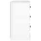 vidaXL Ντουλάπι Γυαλιστερό Λευκό 104,5x35,5x67,5εκ. Επεξεργασμένο Ξύλο