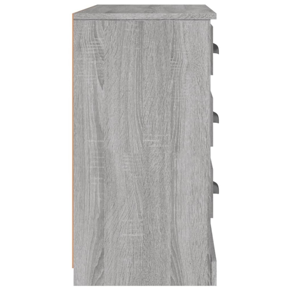 vidaXL Μπουφές Γκρι Sonoma 104,5x35,5x67,5 εκ. από Επεξεργασμένο Ξύλο