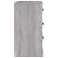 vidaXL Μπουφές Γκρι Sonoma 104,5x35,5x67,5 εκ. από Επεξεργασμένο Ξύλο