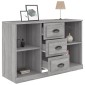 vidaXL Μπουφές Γκρι Sonoma 104,5x35,5x67,5 εκ. από Επεξεργασμένο Ξύλο