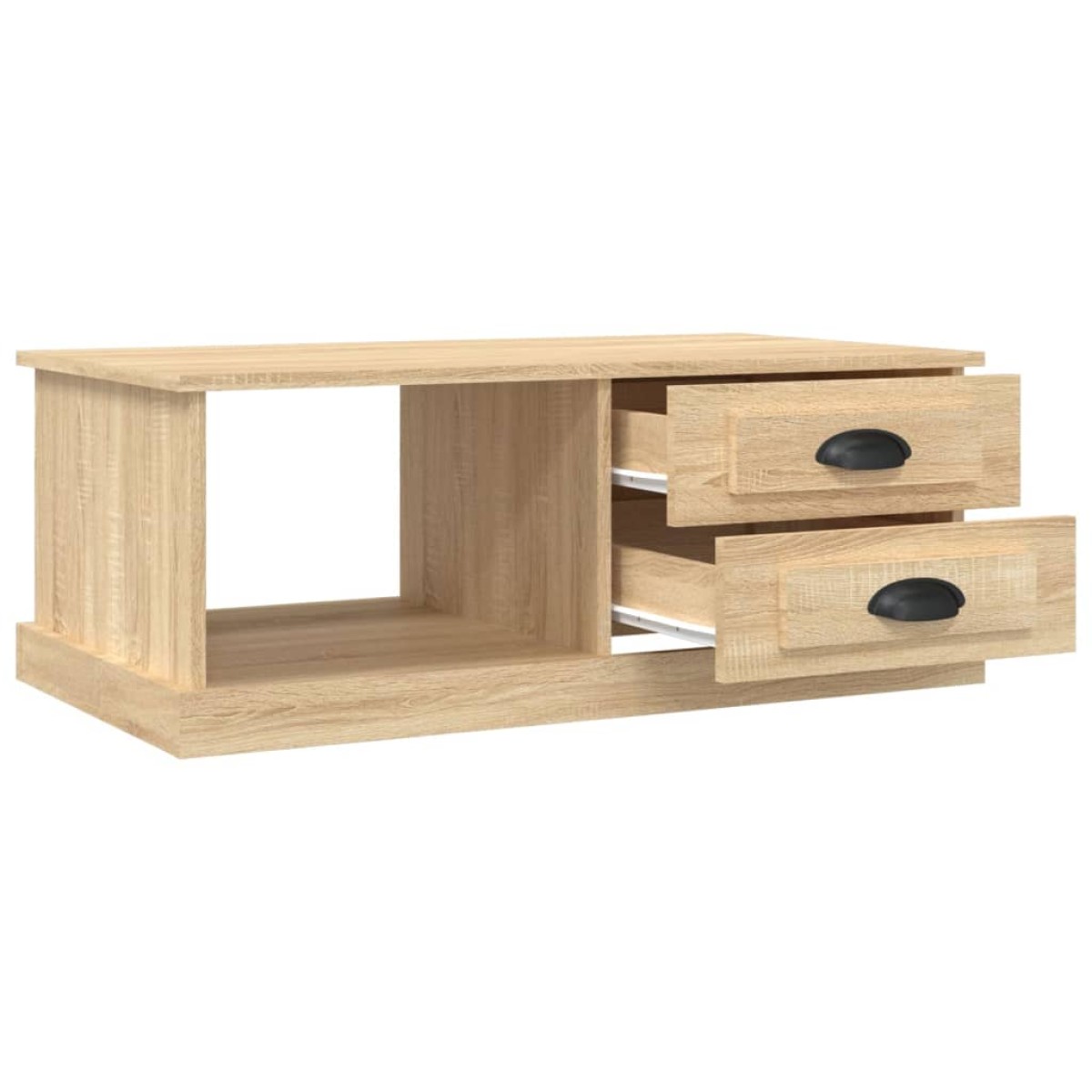 vidaXL Τραπεζάκι Σαλονιού Sonoma Δρυς 90x50x35 εκ. Επεξεργασμένο Ξύλο