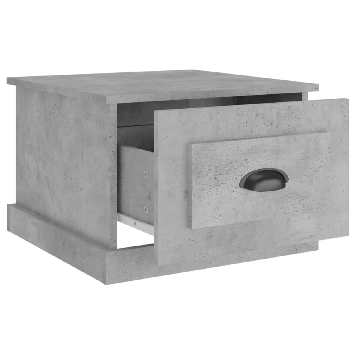 vidaXL Τραπεζάκι Σαλονιού Γκρι Σκυρ. 50x50x35 εκ. Επεξεργασμένο Ξύλο