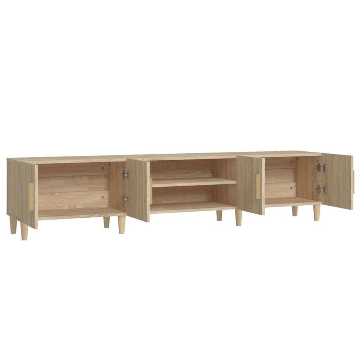 vidaXL Έπιπλο Τηλεόρασης Sonoma Δρυς 180x31,5x40 εκ. Επεξ. Ξύλο