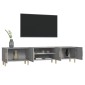 vidaXL Έπιπλο Τηλεόρασης Γκρι Sonoma 180x31,5x40 εκ. από Επεξεργ. Ξύλο