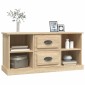 vidaXL Έπιπλο Τηλεόρασης Sonoma Δρυς 99,5x35,5x48 εκ. Επεξ. Ξύλο