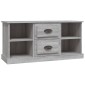 vidaXL Έπιπλο Τηλεόρασης Γκρι Sonoma 99,5x35,5x48εκ. από Επεξεργ. Ξύλο