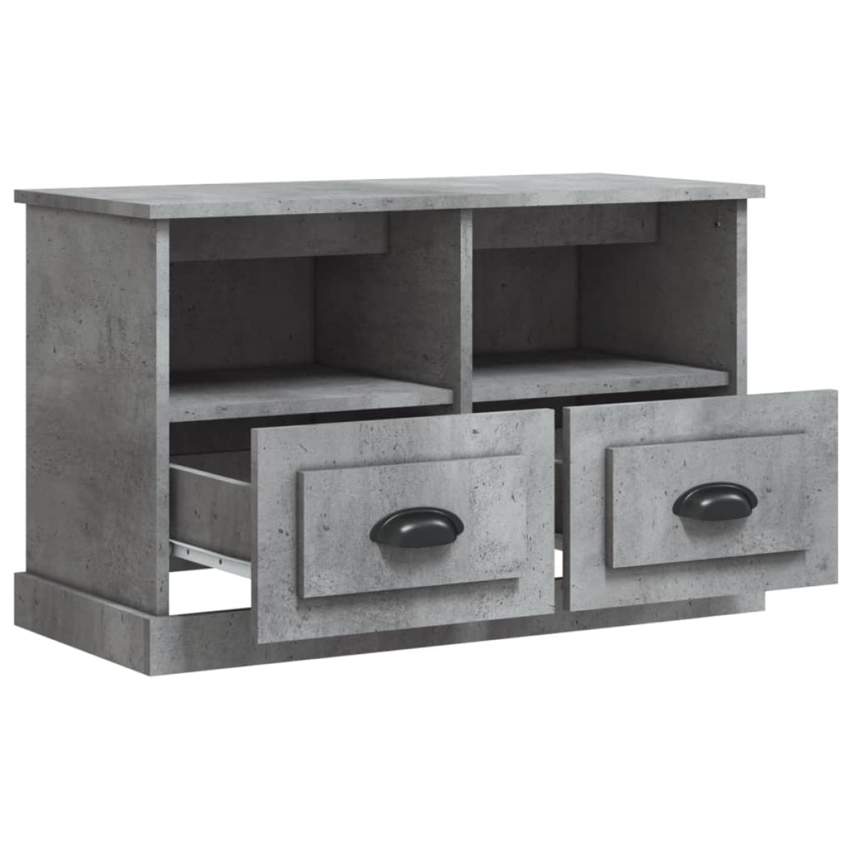 vidaXL Έπιπλο Τηλεόρασης Γκρι Σκυρ. 80x35x50 εκ. Επεξ. Ξύλο