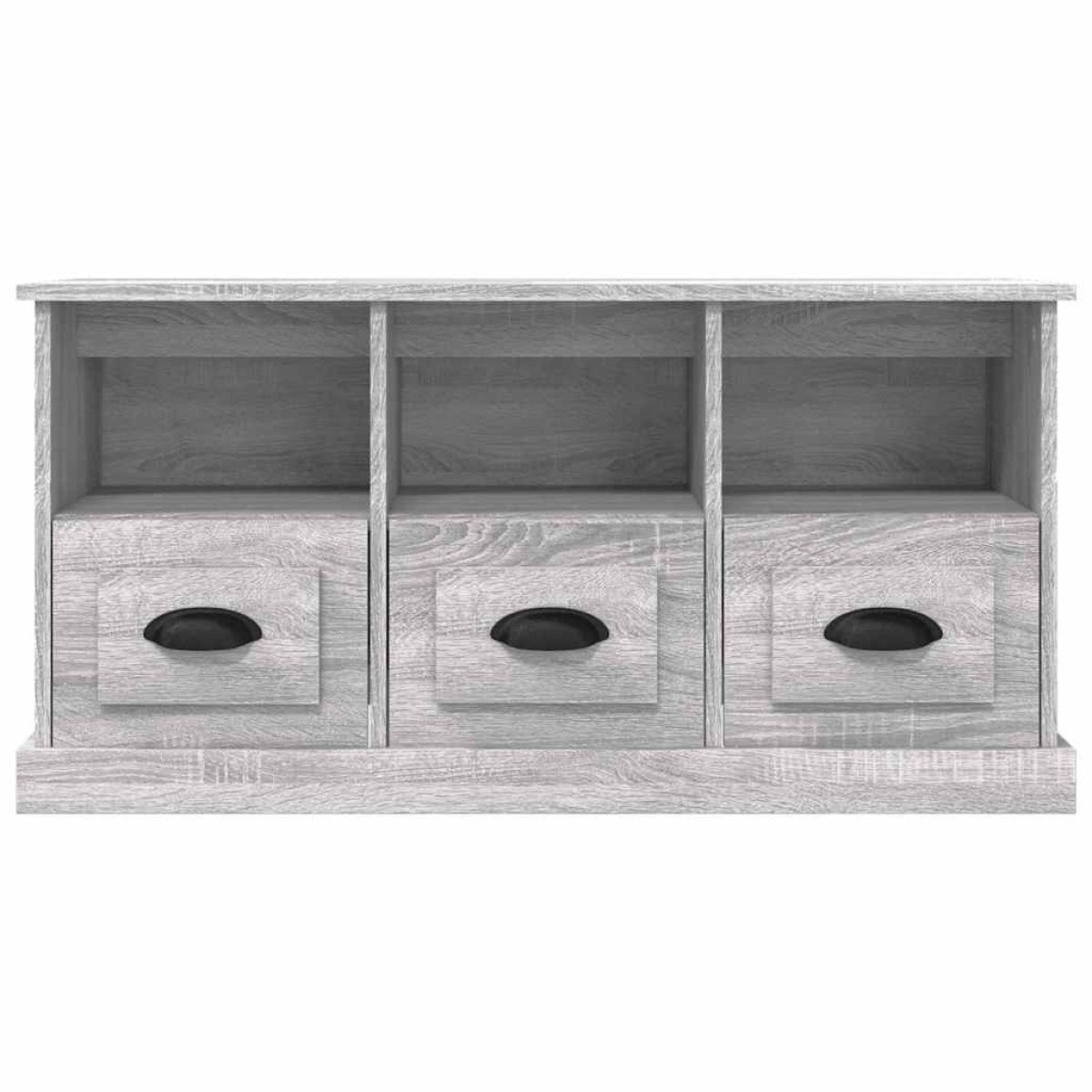 vidaXL Έπιπλο Τηλεόρασης Γκρι Sonoma 100x35x50 εκ. Επεξεργασμένο Ξύλο