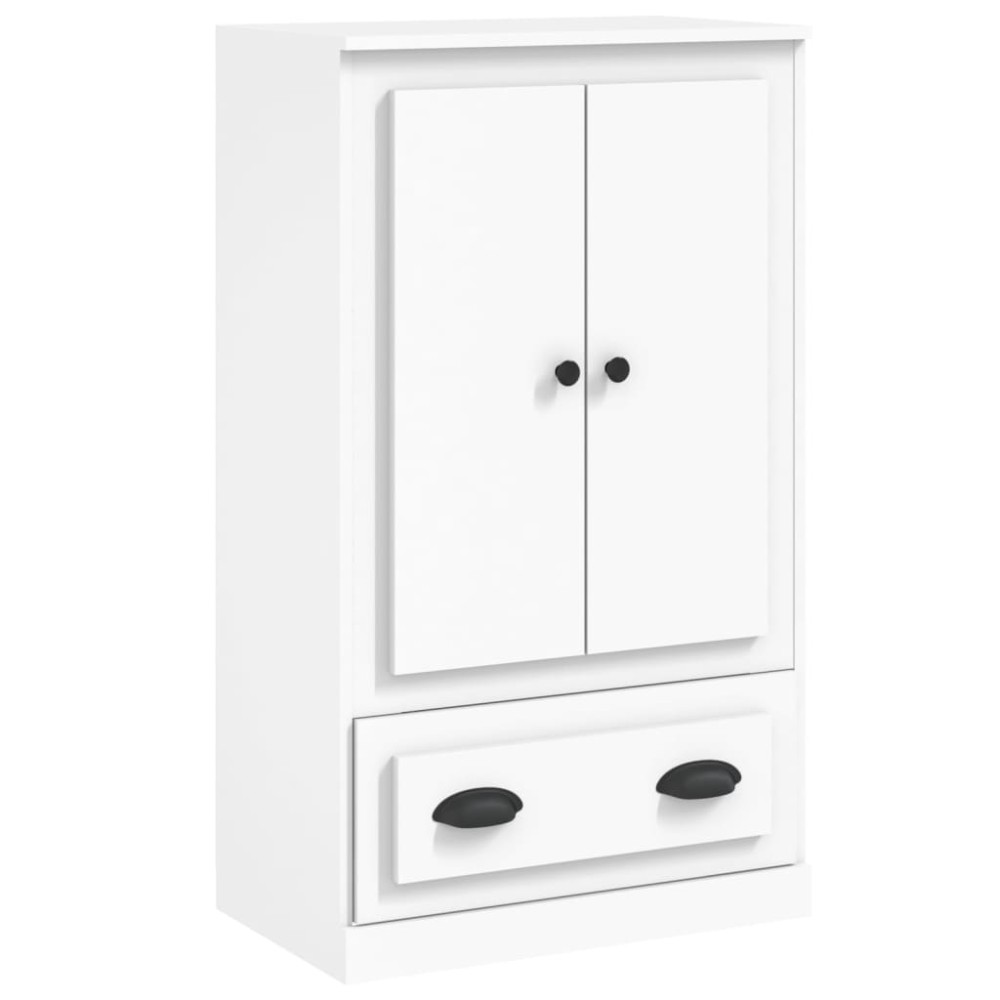 vidaXL Ντουλάπι Λευκό 60 x 35,5 x 103,5 εκ. από Επεξεργασμένο Ξύλο