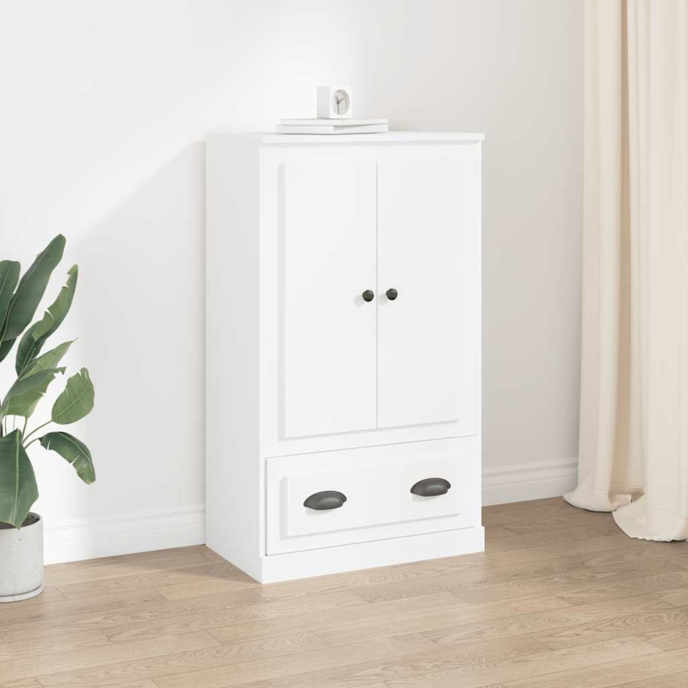 vidaXL Ντουλάπι Λευκό 60 x 35,5 x 103,5 εκ. από Επεξεργασμένο Ξύλο