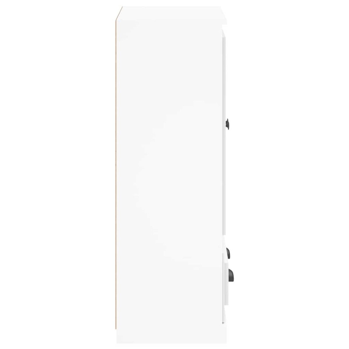 vidaXL Ντουλάπι Λευκό 60 x 35,5 x 103,5 εκ. από Επεξεργασμένο Ξύλο