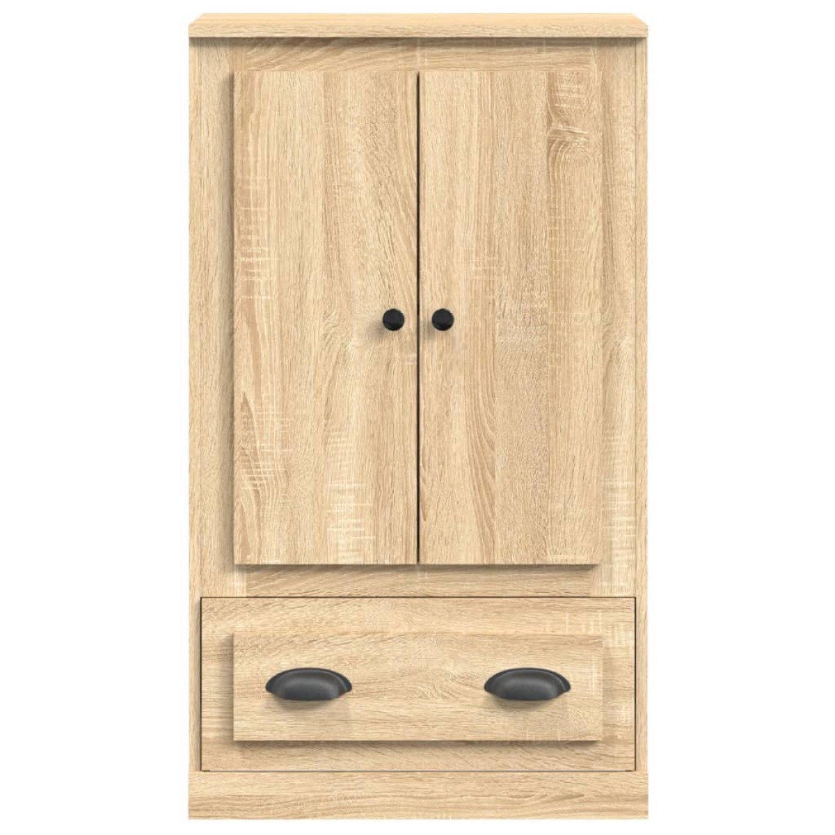 vidaXL Ντουλάπι Μαύρο 60 x 35,5 x 103,5 εκ. από Επεξεργασμένο Ξύλο