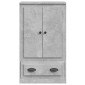 vidaXL Ντουλάπι Γκρι Σκυροδέματος 60x35,5x103,5 εκ. Επεξεργασμένο Ξύλο
