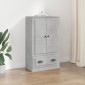 vidaXL Ντουλάπι Γκρι Σκυροδέματος 60x35,5x103,5 εκ. Επεξεργασμένο Ξύλο
