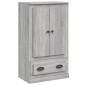 vidaXL Ντουλάπι Γκρι Sonoma 60x35,5x103,5 εκ. από Επεξεργασμένο Ξύλο