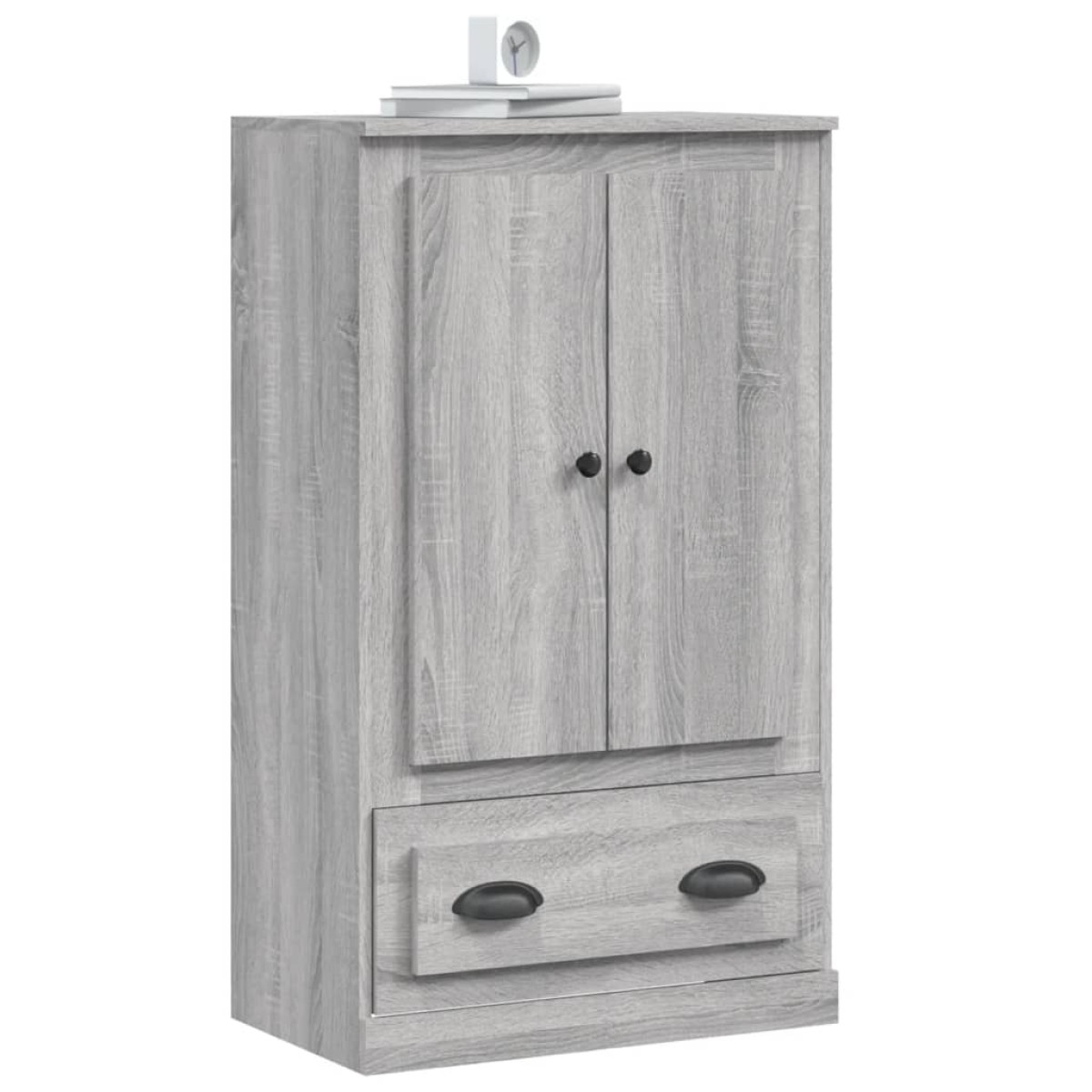vidaXL Ντουλάπι Γκρι Sonoma 60x35,5x103,5 εκ. από Επεξεργασμένο Ξύλο