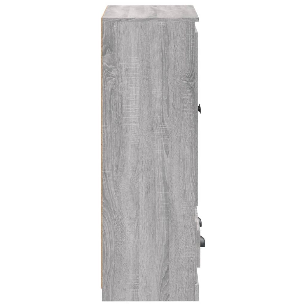 vidaXL Ντουλάπι Γκρι Sonoma 60x35,5x103,5 εκ. από Επεξεργασμένο Ξύλο