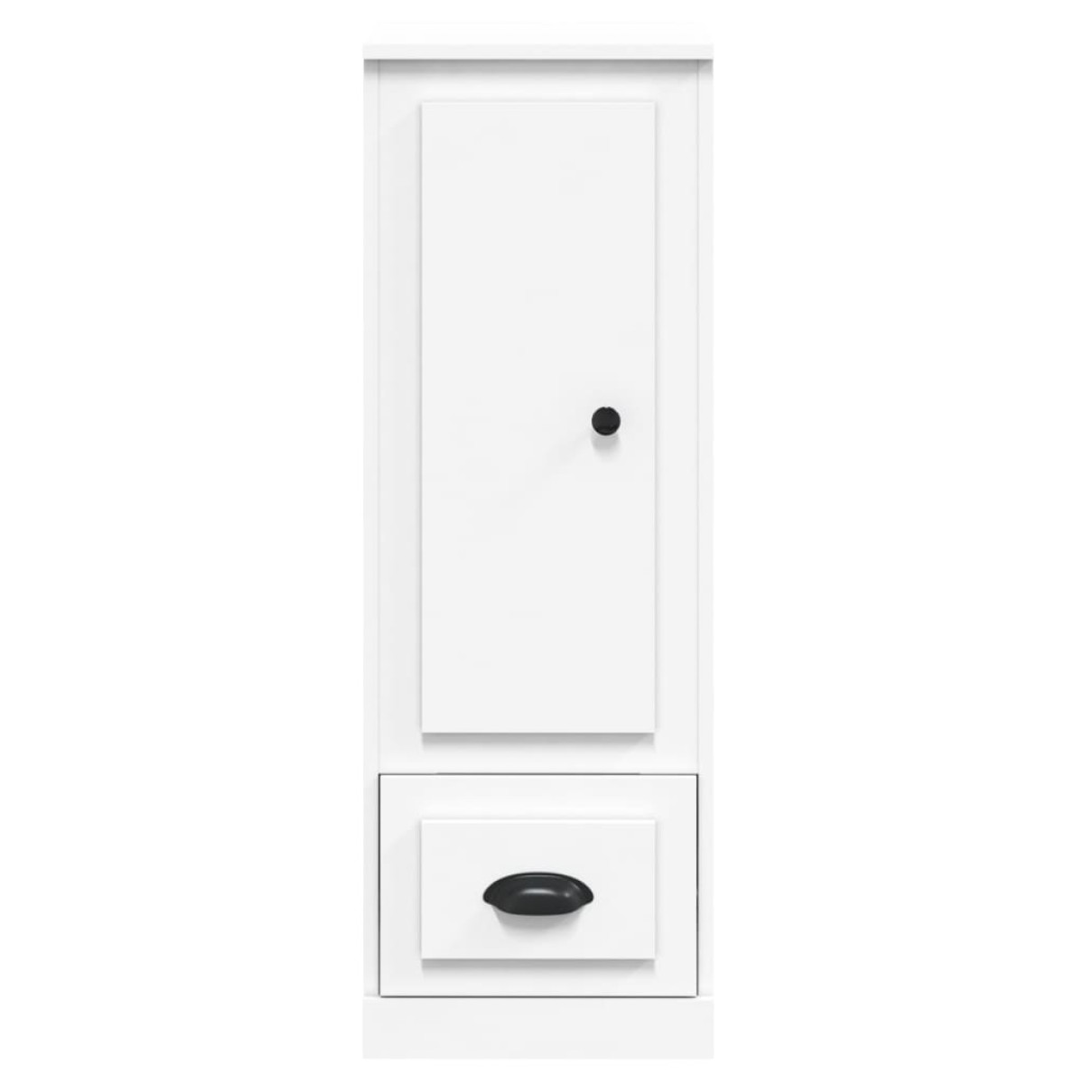 vidaXL Ντουλάπι Λευκό 36 x 35,5 x 103,5 εκ. από Επεξεργασμένο Ξύλο