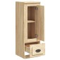 vidaXL Ντουλάπι Sonoma δρυς 36x35,5x103,5 cm από Επεξεργασμένο Ξύλο