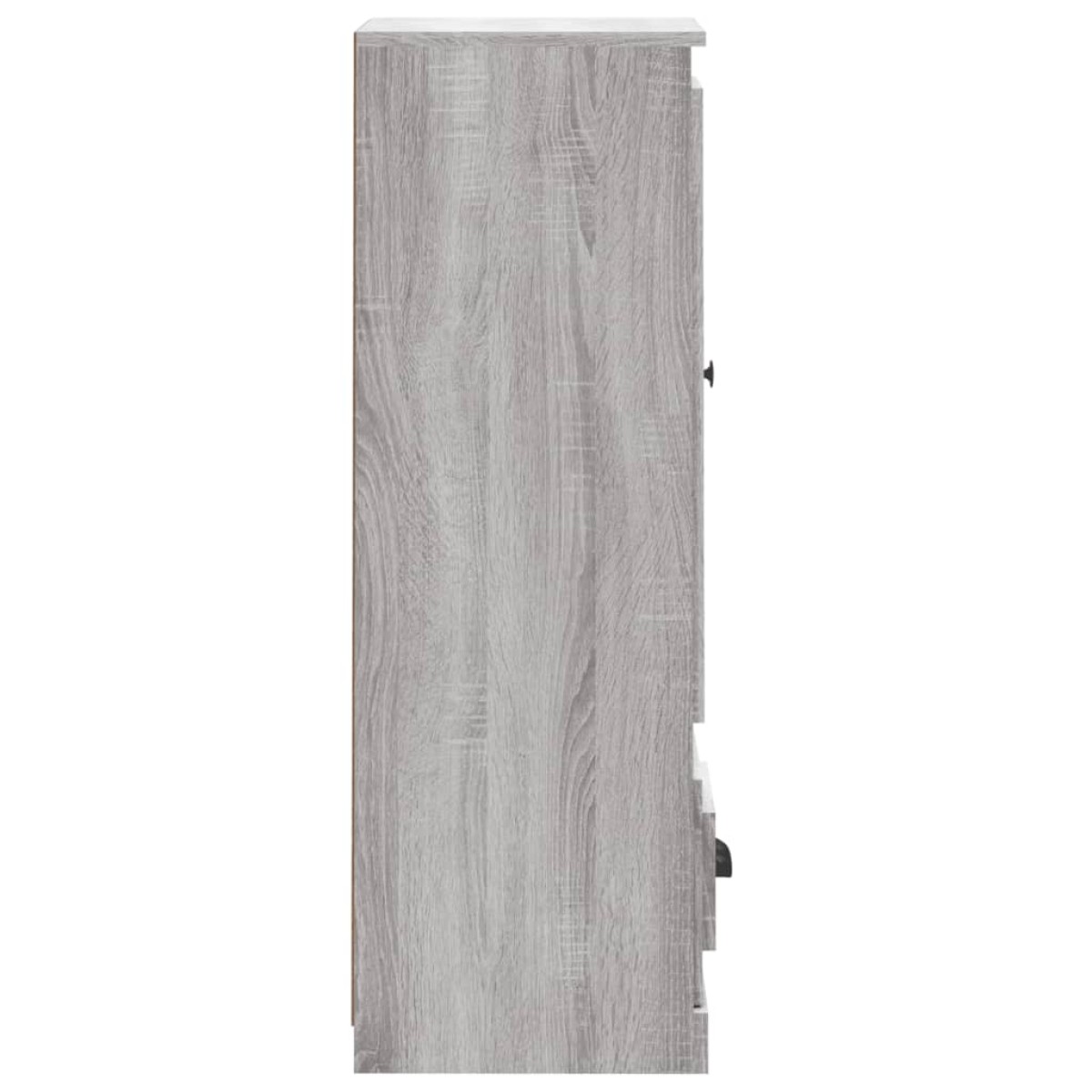vidaXL Ντουλάπι Γκρι sonoma 36x35,5x103,5 εκ. από Επεξεργασμένο Ξύλο