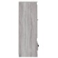 vidaXL Ντουλάπι Γκρι sonoma 36x35,5x103,5 εκ. από Επεξεργασμένο Ξύλο