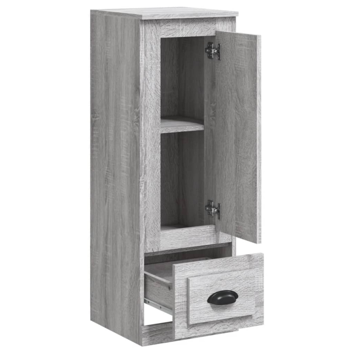 vidaXL Ντουλάπι Γκρι sonoma 36x35,5x103,5 εκ. από Επεξεργασμένο Ξύλο