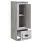vidaXL Ντουλάπι Γκρι sonoma 36x35,5x103,5 εκ. από Επεξεργασμένο Ξύλο
