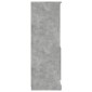 vidaXL Ντουλάπι Γκρι Σκυροδέματος 60x35,5x103,5 εκ. Επεξεργασμένο Ξύλο