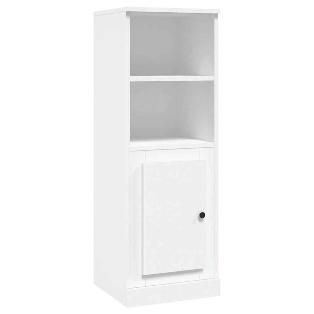 vidaXL Ντουλάπι Λευκό 36 x 35,5 x 103,5 εκ. από Επεξεργασμένο Ξύλο