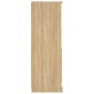 vidaXL Ντουλάπι Sonoma δρυς 36x35,5x103,5 cm από Επεξεργασμένο Ξύλο