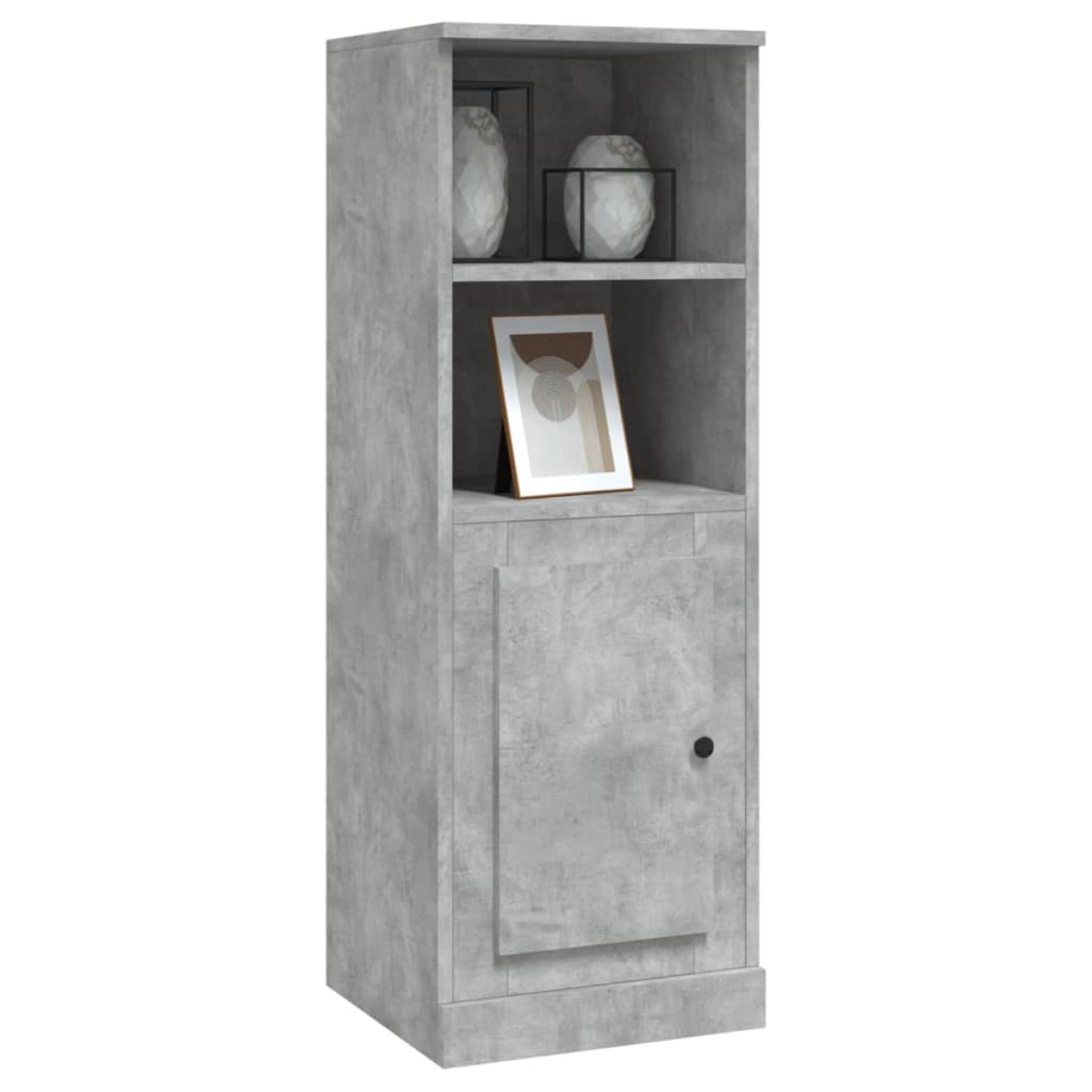 vidaXL Ντουλάπι Γκρι Σκυροδέματος 36x35,5x103,5 εκ. Επεξεργασμένο Ξύλο