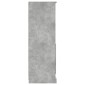 vidaXL Ντουλάπι Γκρι Σκυροδέματος 36x35,5x103,5 εκ. Επεξεργασμένο Ξύλο