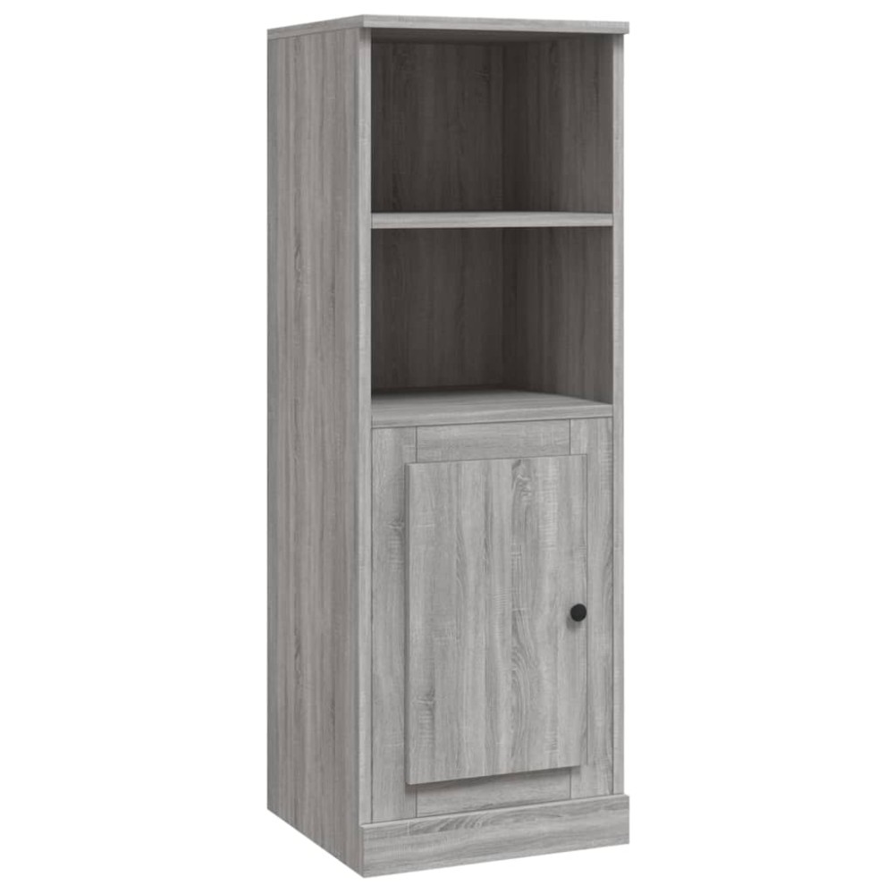 vidaXL Ντουλάπι Γκρι sonoma 36x35,5x103,5 εκ. από Επεξεργασμένο Ξύλο