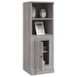 vidaXL Ντουλάπι Γκρι sonoma 36x35,5x103,5 εκ. από Επεξεργασμένο Ξύλο
