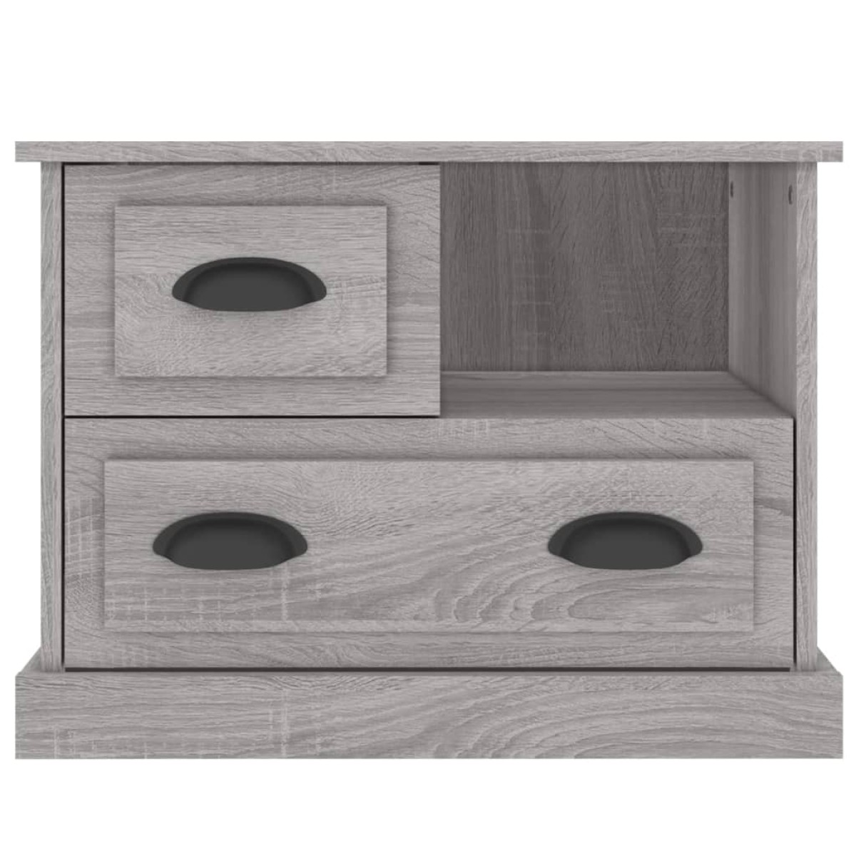 vidaXL Κομοδίνο Γκρι Sonoma 60x39x45 εκ.
