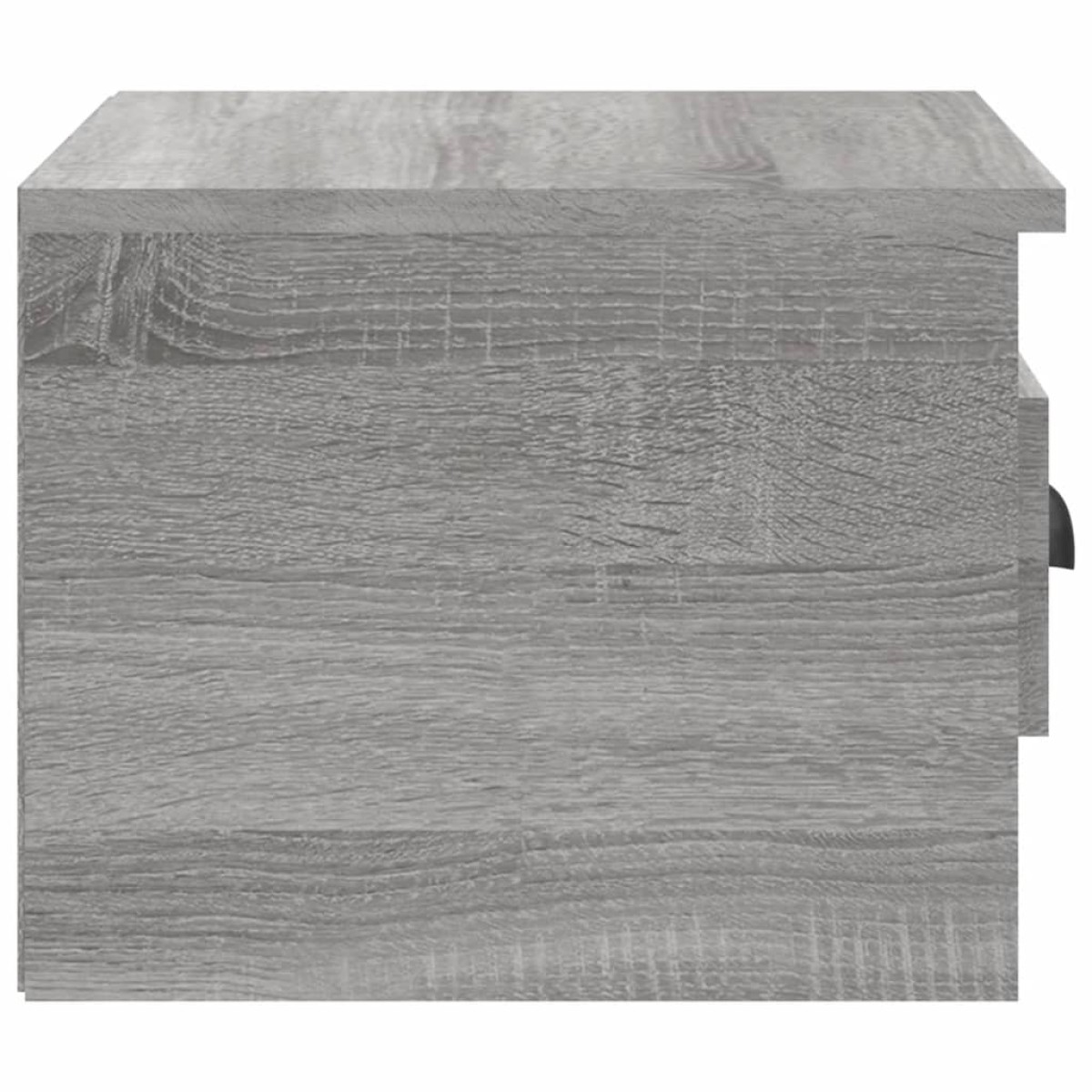 vidaXL Κομοδίνο Επιτοίχιο Γκρι Sonoma 41,5 x 36 x 28 εκ.