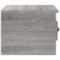 vidaXL Κομοδίνο Επιτοίχιο Γκρι Sonoma 41,5 x 36 x 28 εκ.
