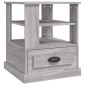 vidaXL Βοηθητικό Τραπέζι Γκρι Sonoma 50x50x60 εκ. Επεξεργασμένο Ξύλο