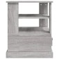 vidaXL Βοηθητικό Τραπέζι Γκρι Sonoma 50x50x60 εκ. Επεξεργασμένο Ξύλο